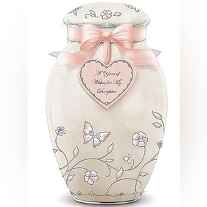 Heirloom Porcelain Ginger Jar Year Of Wishes Music Box